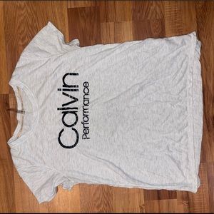 White Calvin Klein Womens T-Shirt